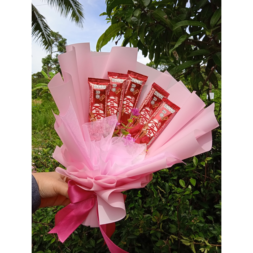 Bouquet coklat bajet