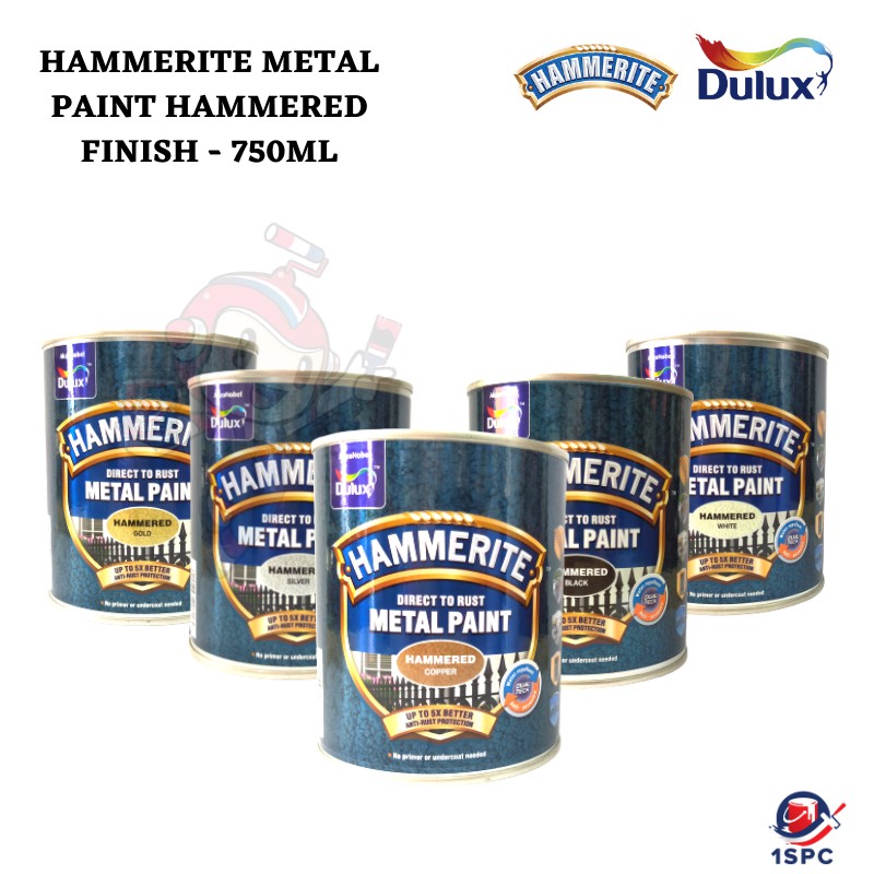 Dulux Hammerite Direct To Rust Metal Paint Smooth Finish For Interior