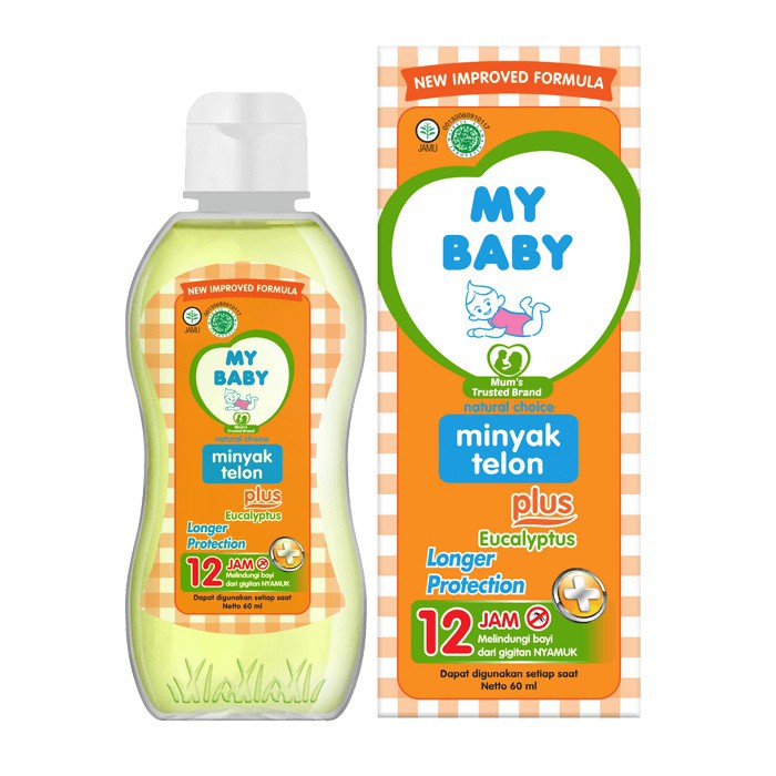 My Baby Telon Oil Plus Eucalyptus Longer Protection 12 Hours Bottles 60 Ml Cases 93 Shopee Malaysia