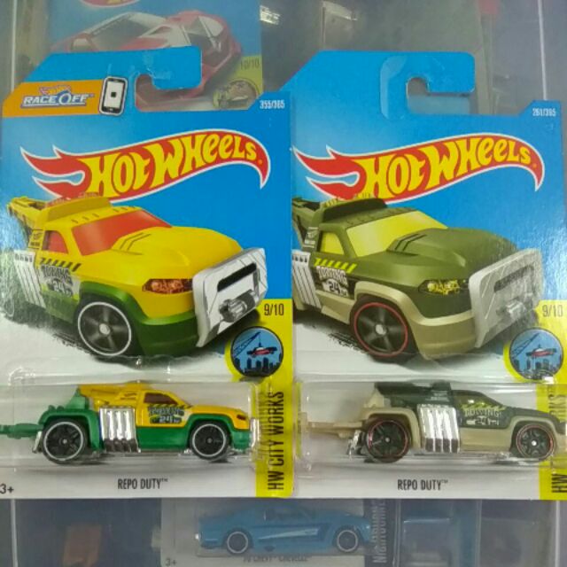 hot wheels repo duty