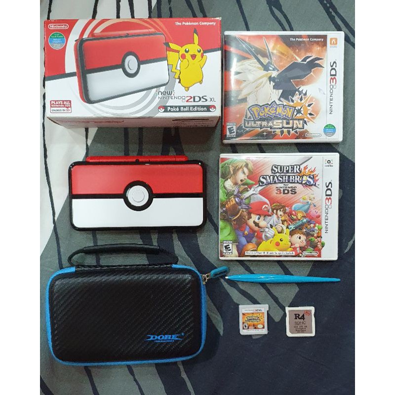 New Year Promotion New Nintendo 2ds Xl Pokeball Edition Bundle