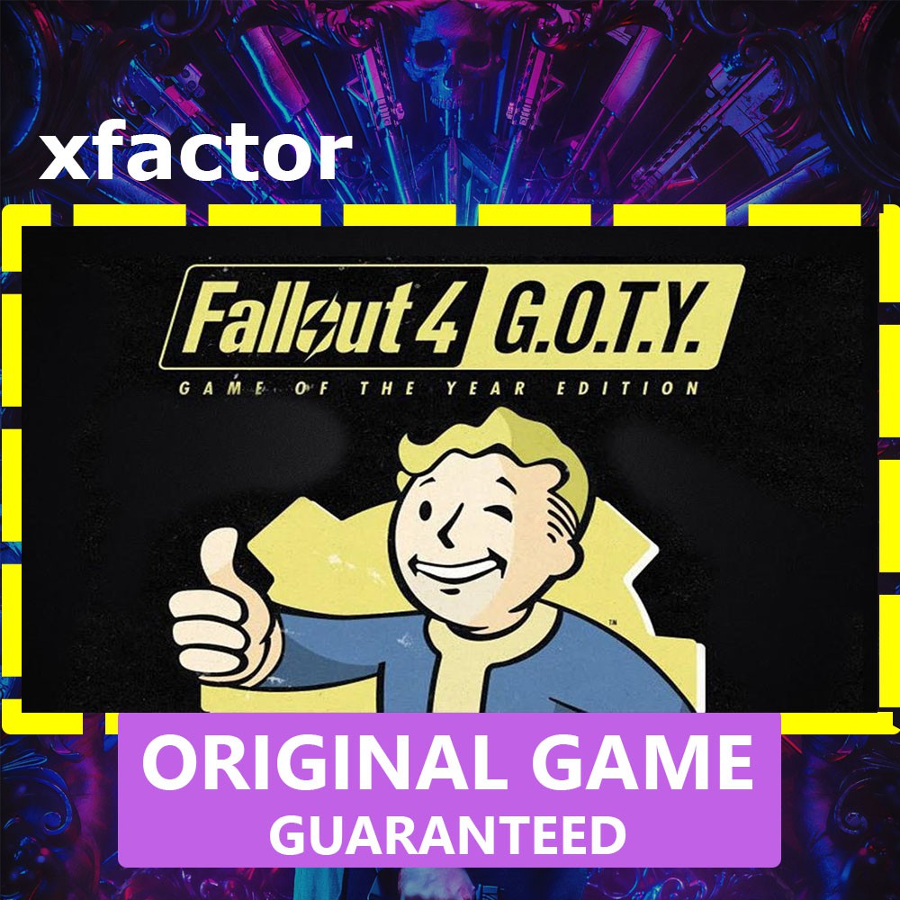 Original Fallout 4 Game Of The Year Edition Steam Goty Shopee Malaysia