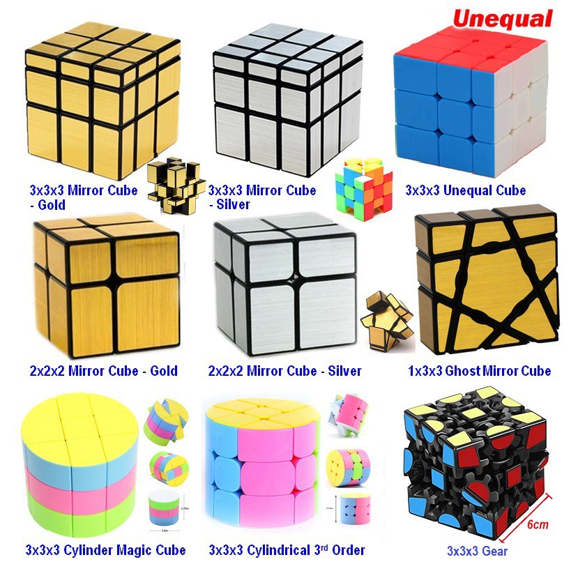 3x3x3 2x2x2 Mirror Cube Gold/Silver, 1x3x3 Ghost, Unequal, Inequilateral, Cylinder, Cylindrical 3rd Order Octagonal | Shopee Malaysia 3x3x3 2x2x2 Mirror Cube Gold/Silver, 1x3x3 Ghost, Unequal, Inequilateral, Cylinder, Cylindrical 3rd Order Octagonal | Shopee Malaysia