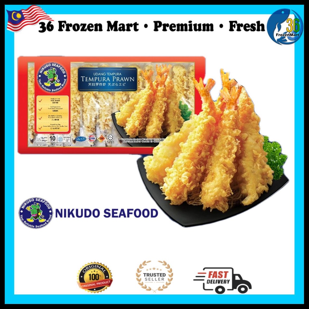 Halal Nikudo Tempura Prawn Prawn Seafood Udang Tempura Frozen Food