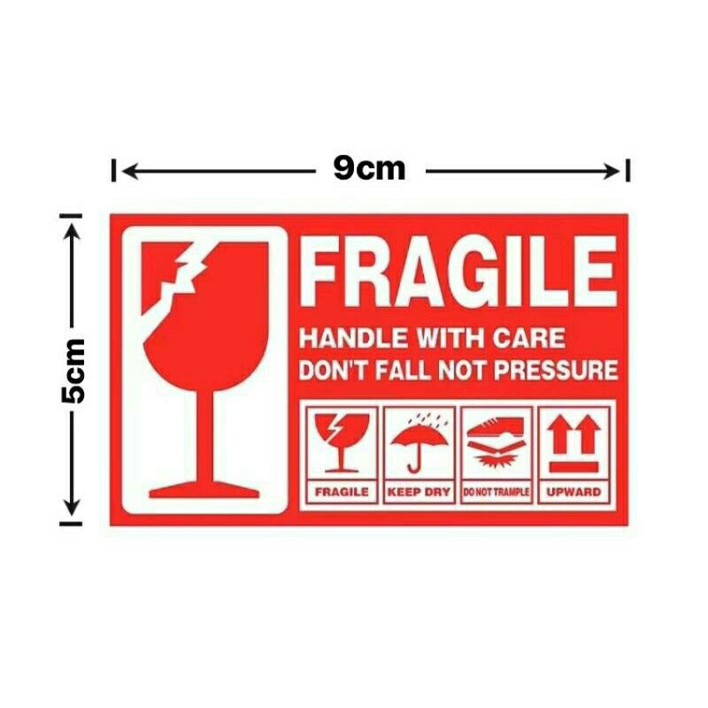 FRAGILE STIKER (12 PC) | Shopee Malaysia