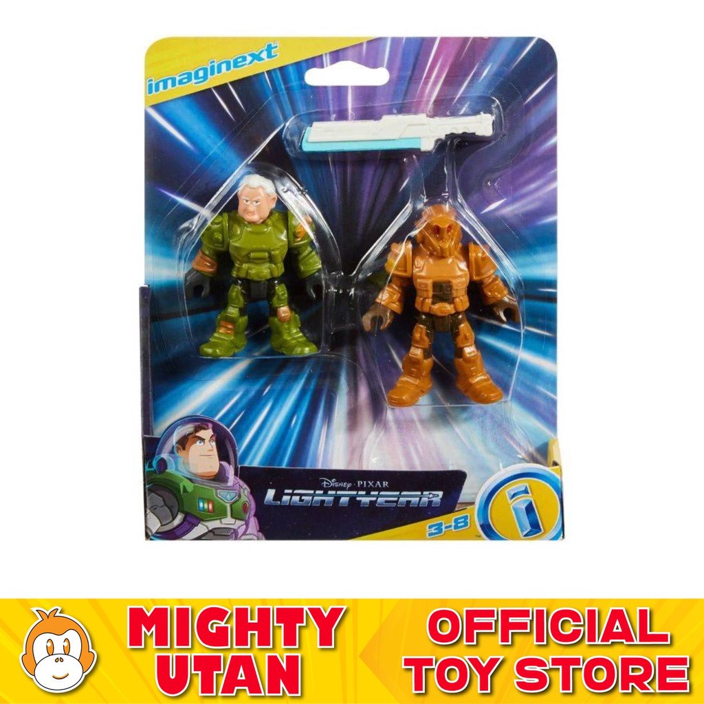 [original] Disney Pixar Lightyear Darby Steel & Zap Patrol Toys For 