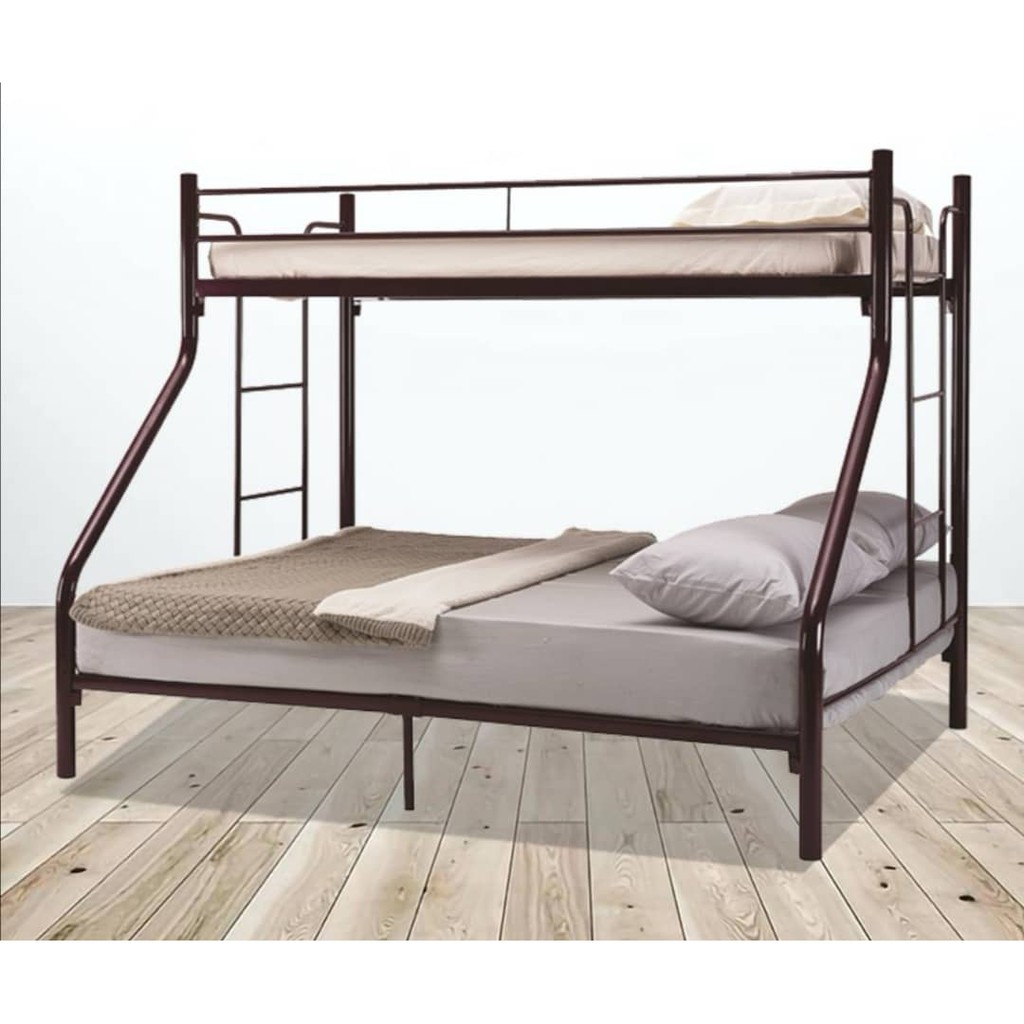 QUEEN SINGLE Super Strong Metal Bunk Bed/Double Decker Bed/Queen Metal