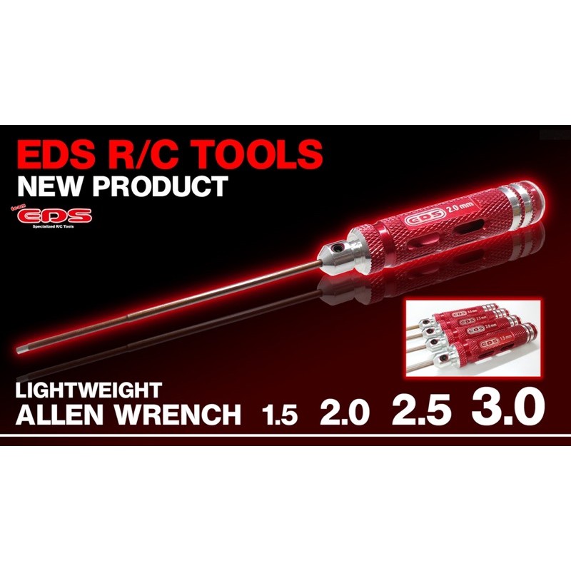 EDS Racing Allen Wrench 2.0 X 120mm Tip Only EDS-111120
