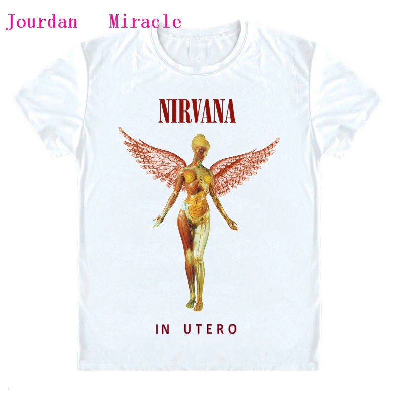 nirvana in utero shirt vintage