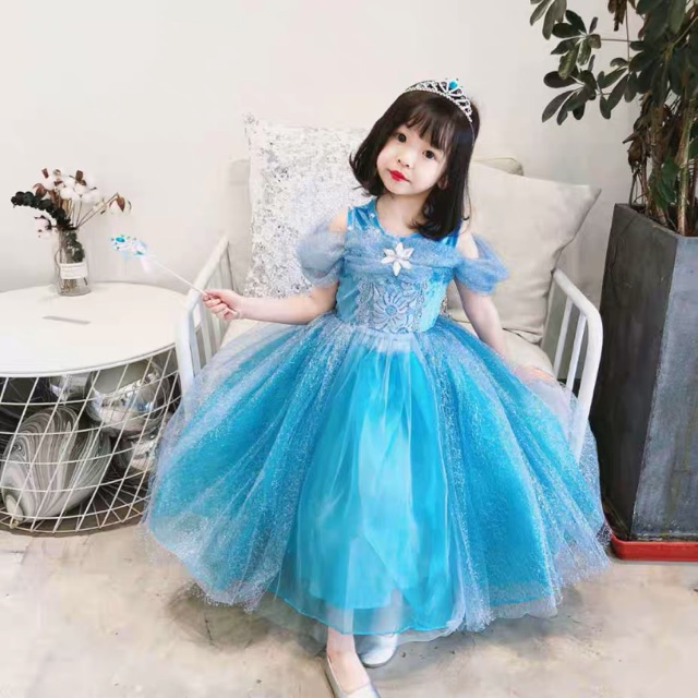 baju princess elsa frozen