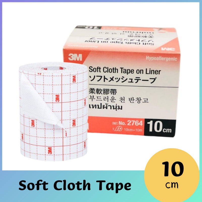 3M 2764 SOFT CLOTH TAPE ON LINER 10CM X 10M Shopee Malaysia