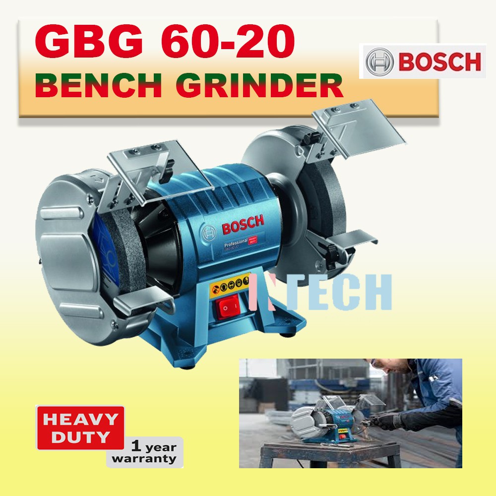 BOSCH GBG 6020 DOUBLEWHEELED BENCH GRINDER (GBG6020) Shopee Malaysia