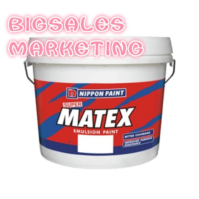 7 Liter Nippon  Super Matex  Emulsion Paint  9102 White 