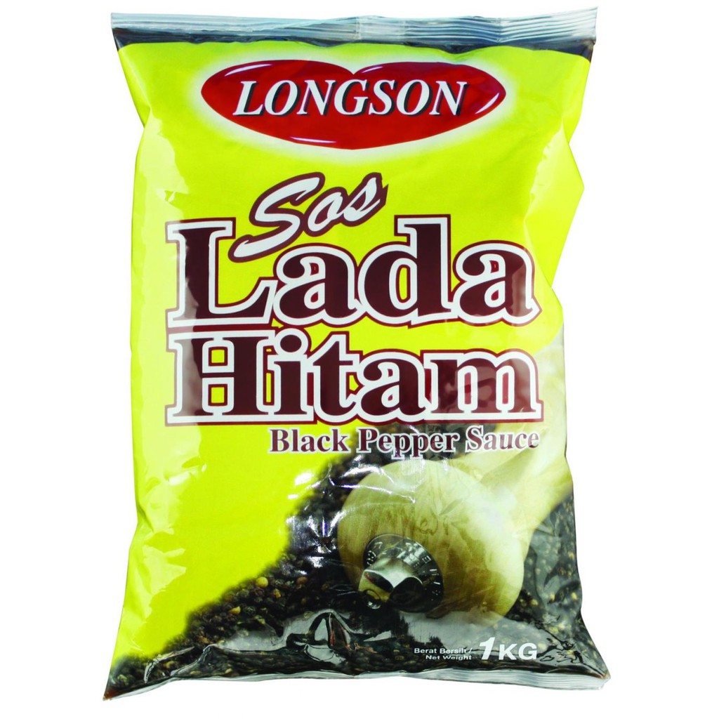 Longson Black Pepper Sauce Sos Lada Hitam 1kg