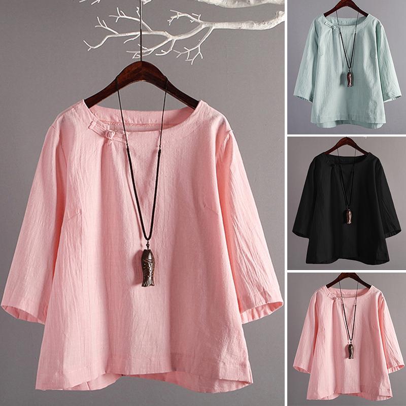 MATWSEC Plus Size Tops Baju Kurung Moden Women Blouse 3 4 MATWSEC Plus Size Tops Baju Kurung Moden Women Blouse 3 4