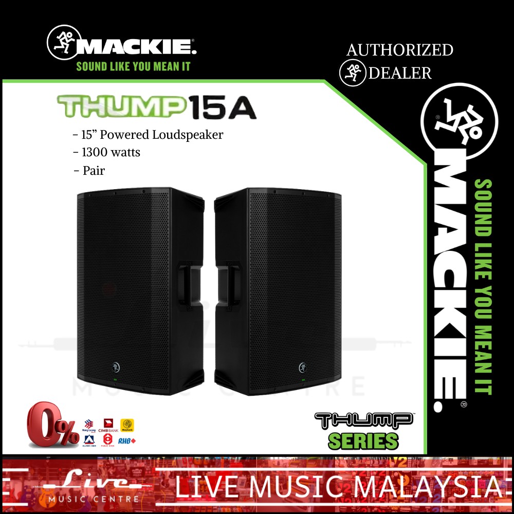 mackie thump 1300 watts