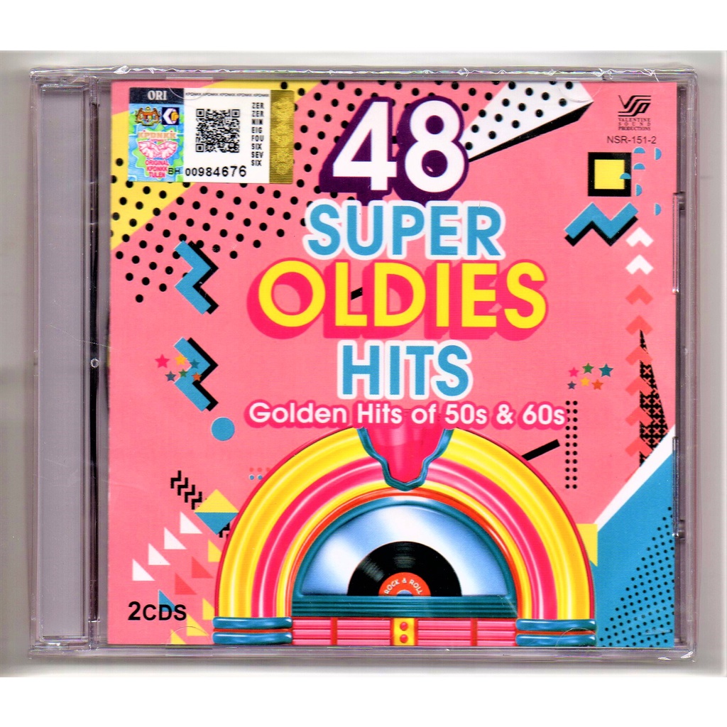 various-48-super-oldies-hits-golden-hits-of-50s-60s-2-cd