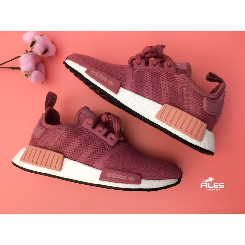 Adidas Nmd R1 W Dry Rose Running Shoes Girls Bd8029 | Shopee Malaysia