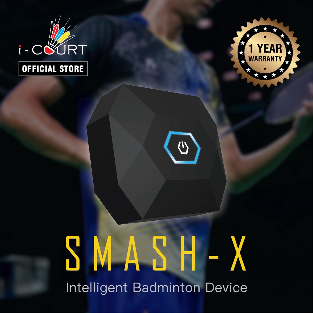 iCourt SmashX Intelligent Badminton Sensor Device Shopee Malaysia