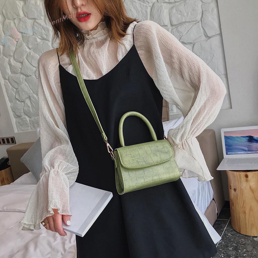 Crossbody shoulder Bag Alligator Pattern Shoulder Handbags Pu Leather Women Flap Crossbody Sling Bag