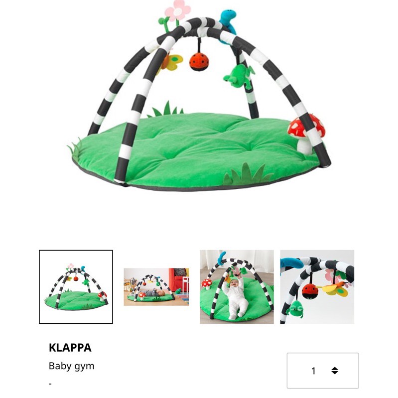 ikea klappa play mat