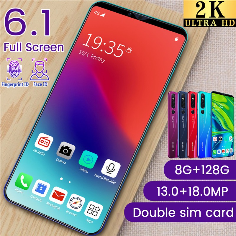 Handphone 8gb Ram 128gb Rom Android Mobilephone Face Recognize Popular Phones Fone Murah Smartfon Telephone Bimbit Shopee Malaysia