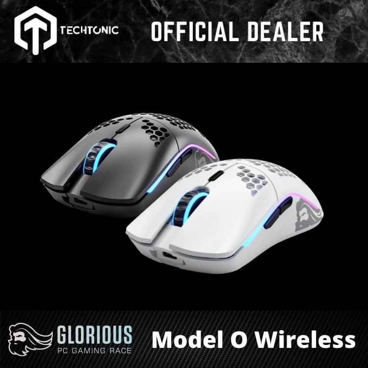 Glorious Model O Wireless Gaming Mouse Matte Black Matte White Ready Stock Shopee Malaysia