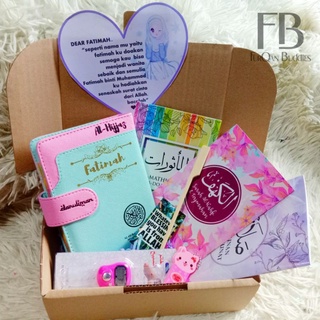 Surprise Box AlQuran HIJJAZ Tagging 250 Al Quran Terjemahan Tambah Nama Engrave