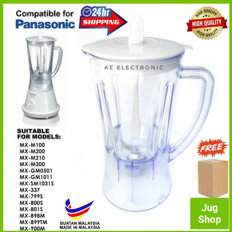 COMPATIBLE Panasonic High Quality Blender Jug/ dry mill (tanpa mesin/without machine)