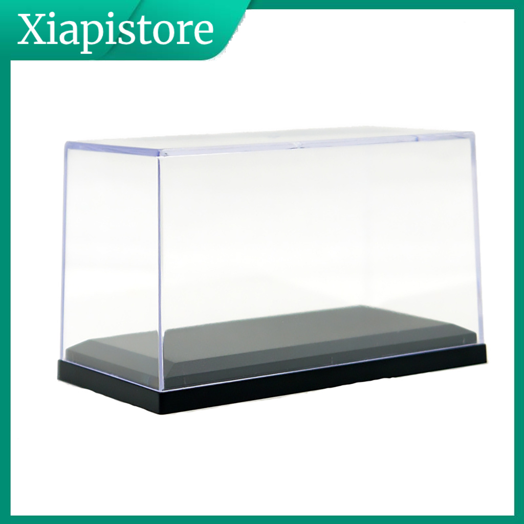 Display Case Clear Dust Proof Acrylic Clear Display Box Storage Holder 