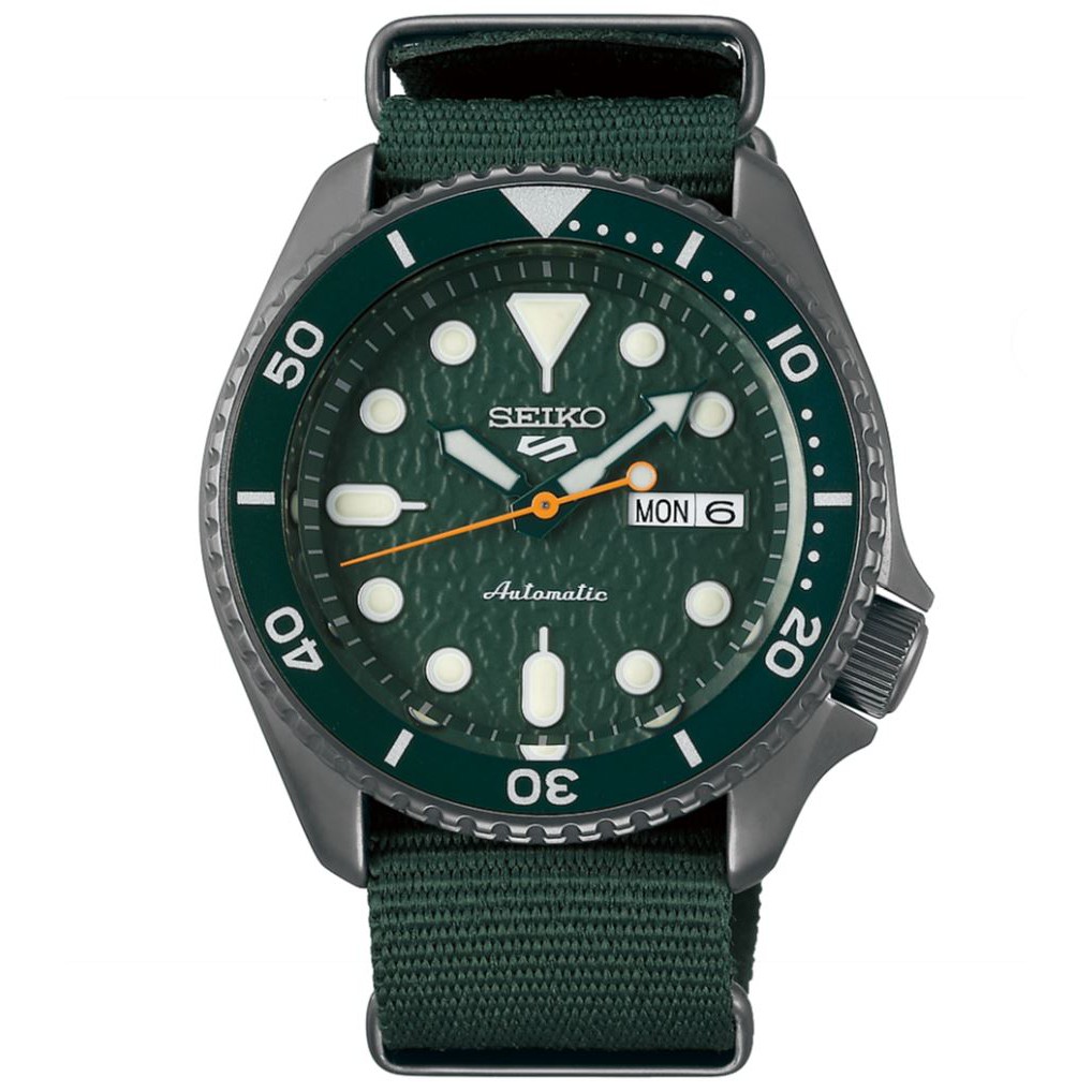 seiko snzg green