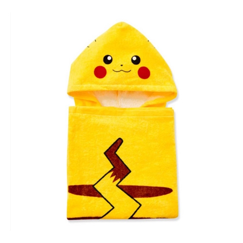 pikachu hooded towel