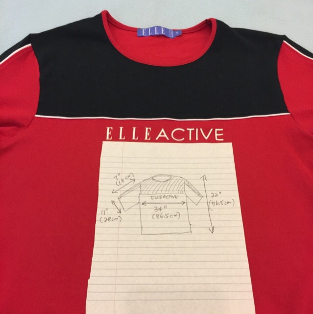 Elle Active Women Sport Tee Shirt Top Shopee Malaysia