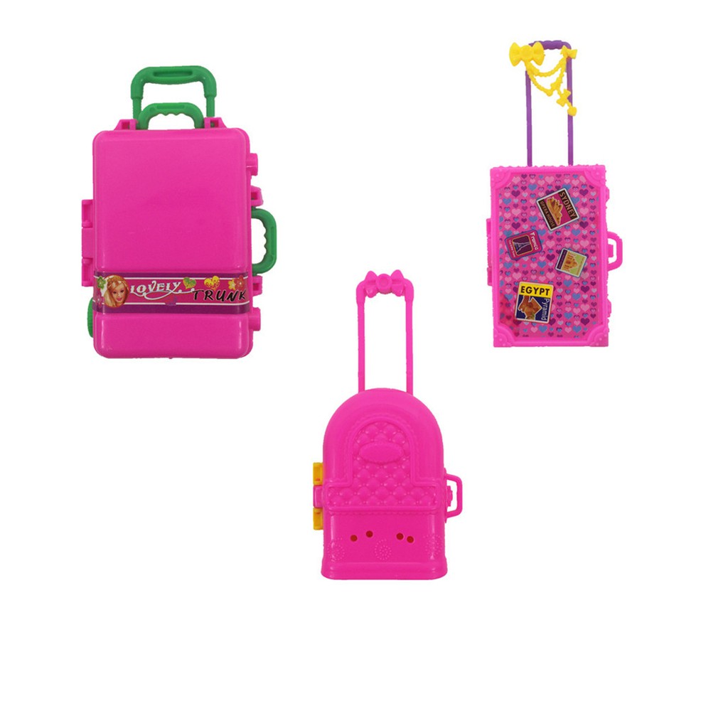 barbie travel luggage