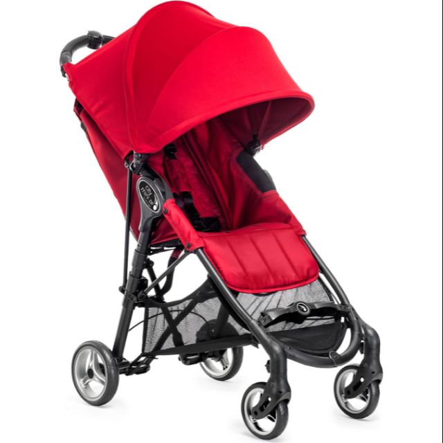 city mini double stroller red