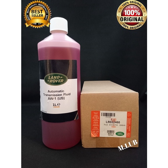 100% ORIGINAL LANDROVER AUTOMATIC TRANSMISSION FLUID AW-1 (1L) MADE IN USA