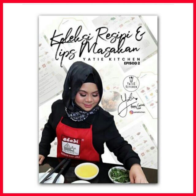 Hot Item Yatie Kitchen Episod 2 Koleksi Resipi Dan Tips Masakan Shopee Malaysia