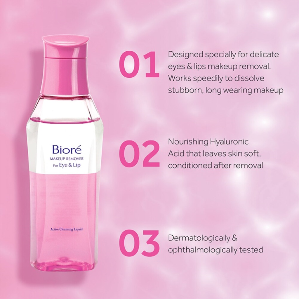 Biore Makeup Remover For Eye Lip Saubhaya Makeup