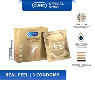 Durex Condom - Real Feel (3's)