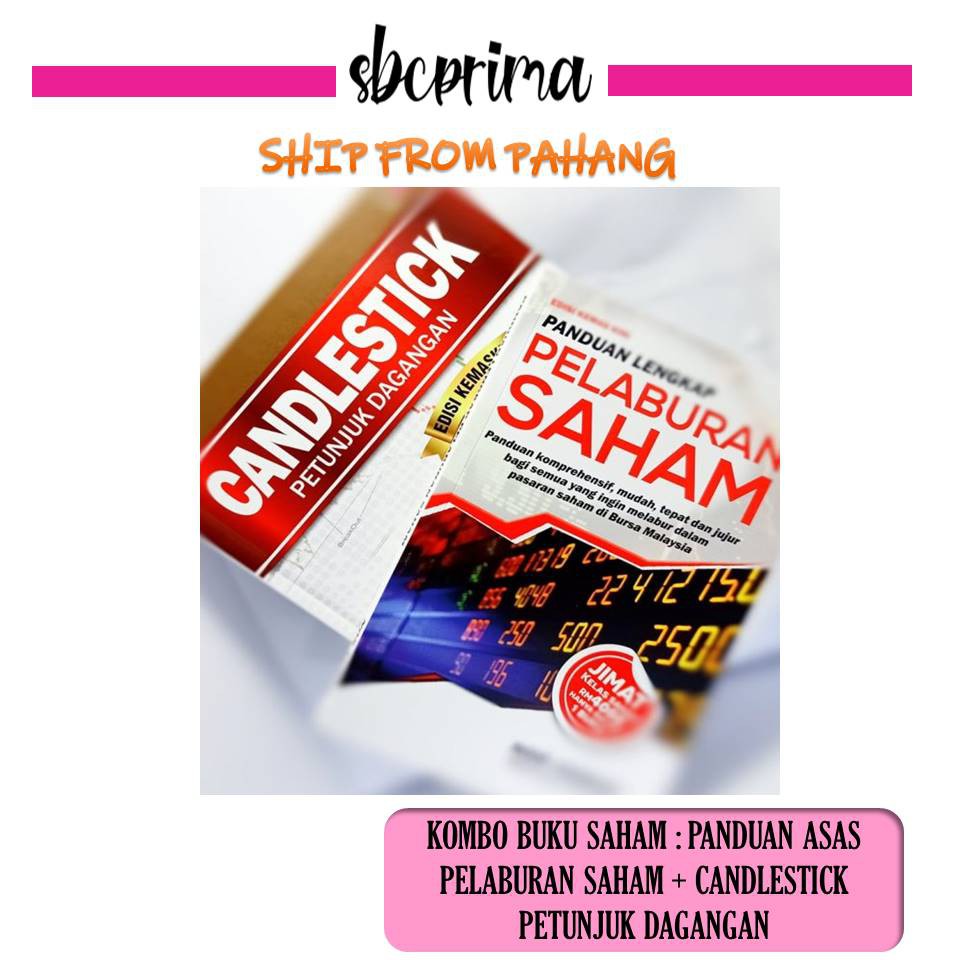 Kombo Buku Saham Panduan Asas Pelaburan Saham  