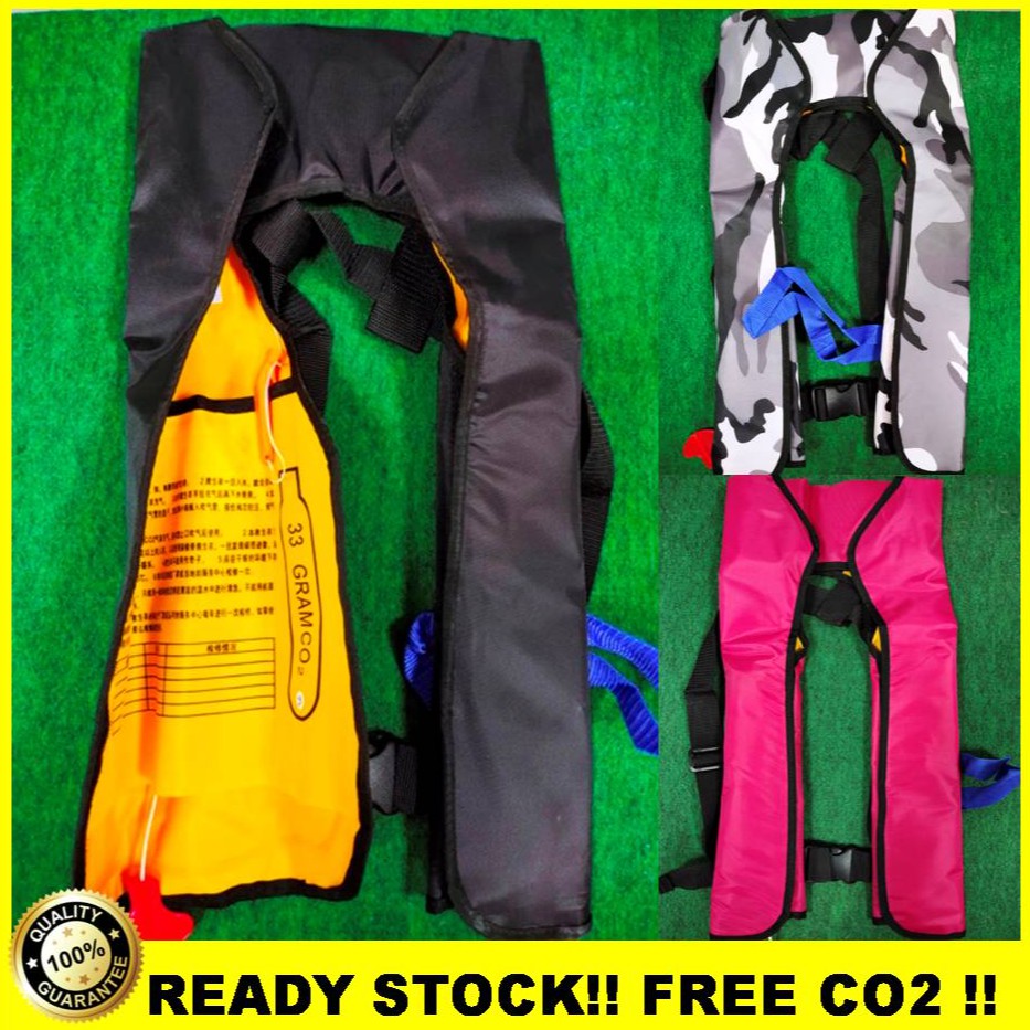 READY STOCK!! 🔥 🔥SAFETY AUTOMATIC INFLATABLE - FULL SEKALI DENGAN GAS ...