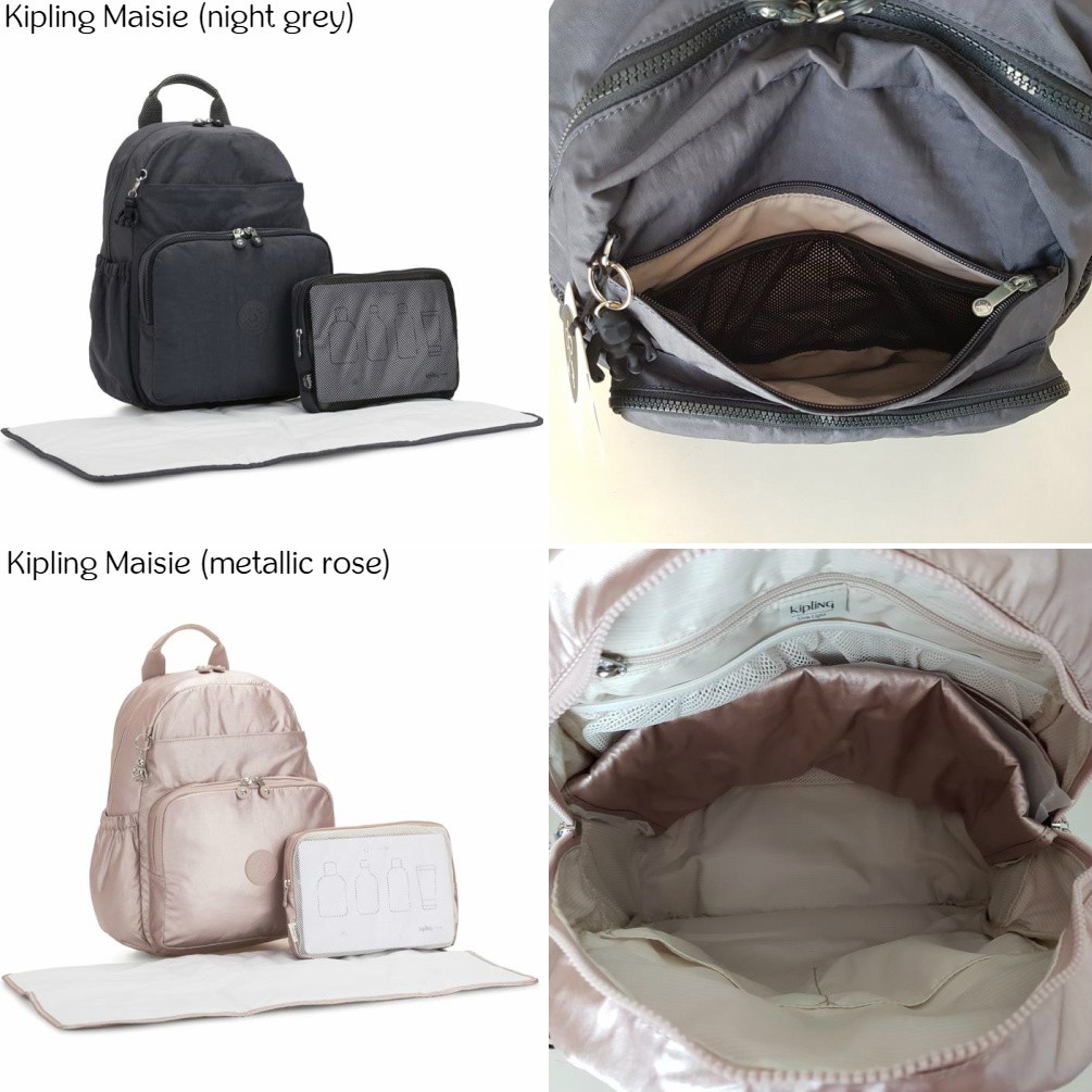 kipling maisie diaper backpack