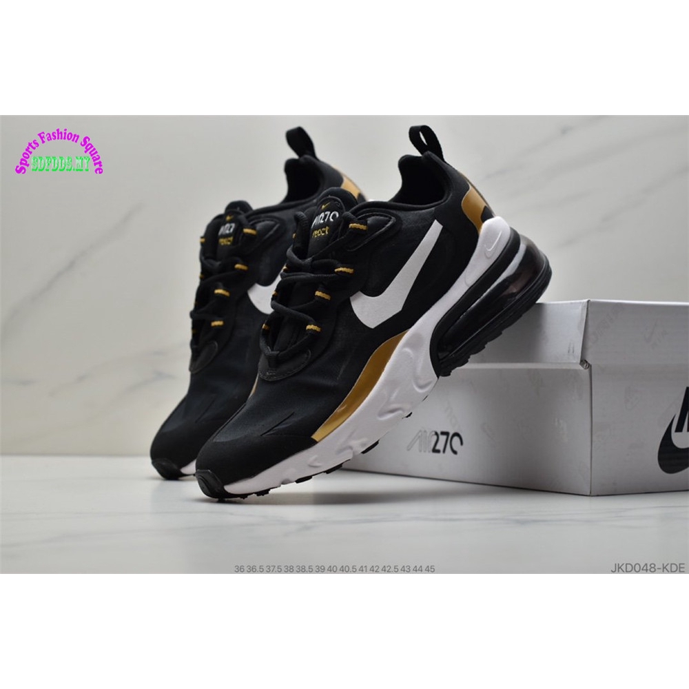100 Authentic Nike Max 270 React Technology Built In Rfid Chip 3m Reflective Breathable Fashion Sneakers Running Shoes Shopee Malaysia