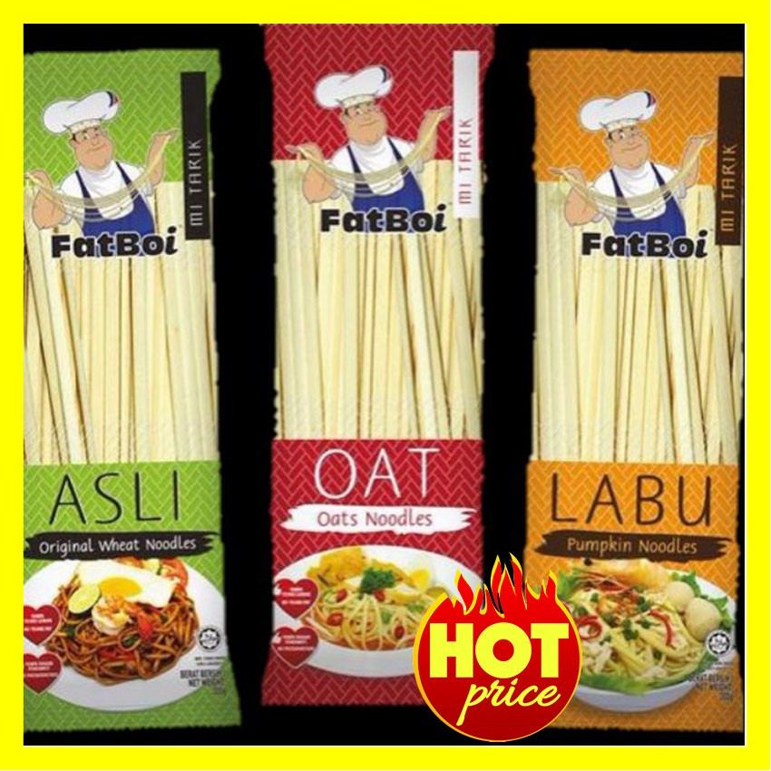 Original Lulus Diet Mee Tarik Fatboi Pasta Mi Lidi Fatboi Original Wheat Noodles Produk Bumiputera 300gram Shopee Malaysia