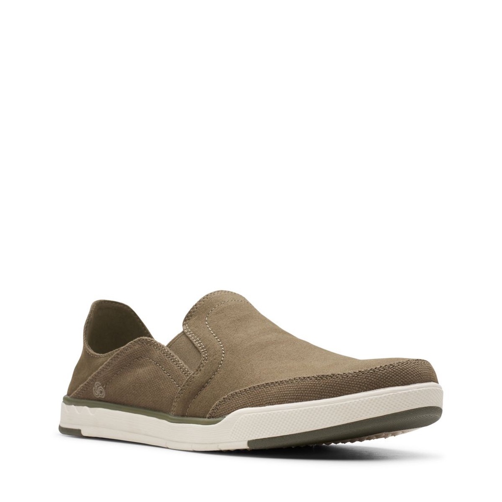 Clarks Mens Canvas Shoes