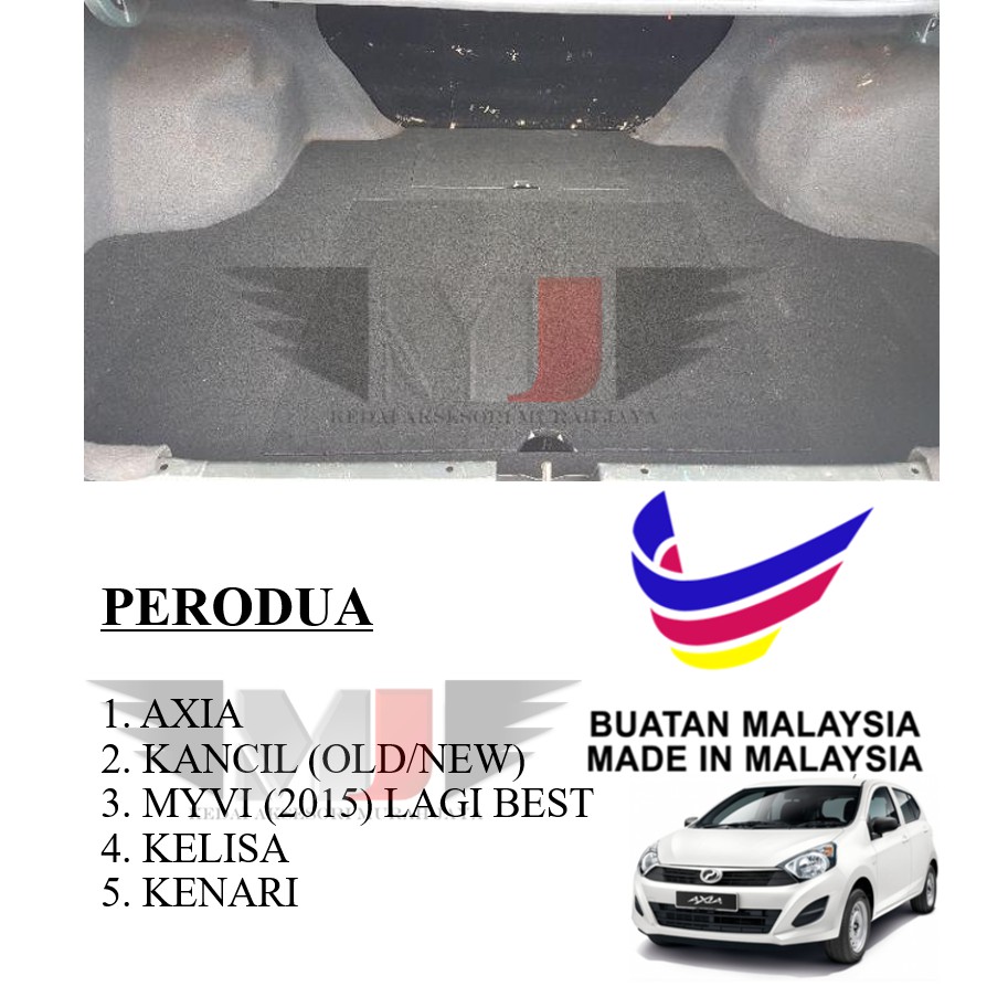 100% Buatan MALAYSIA PERODUA AXIA PAPAN TAYAR SPARE (SPARE 