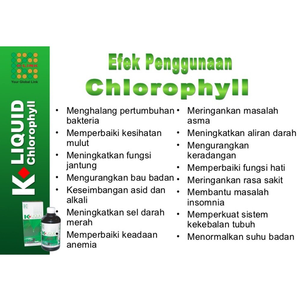 K Liquid Chlorophyll Alfalfa Shopee Malaysia
