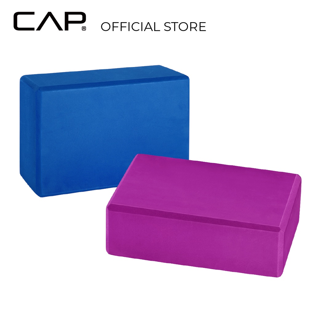 CAP Fitness EVA Yoga Block Brick Foam Block Durable Supportive Foam