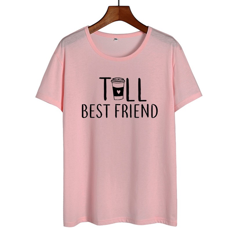 Best friend shirts, Tall Best Friend, Short Friend, bestie bff matching shirts, besties matching shirt, BFF, Best Friend Shirts | Shopee Malaysia