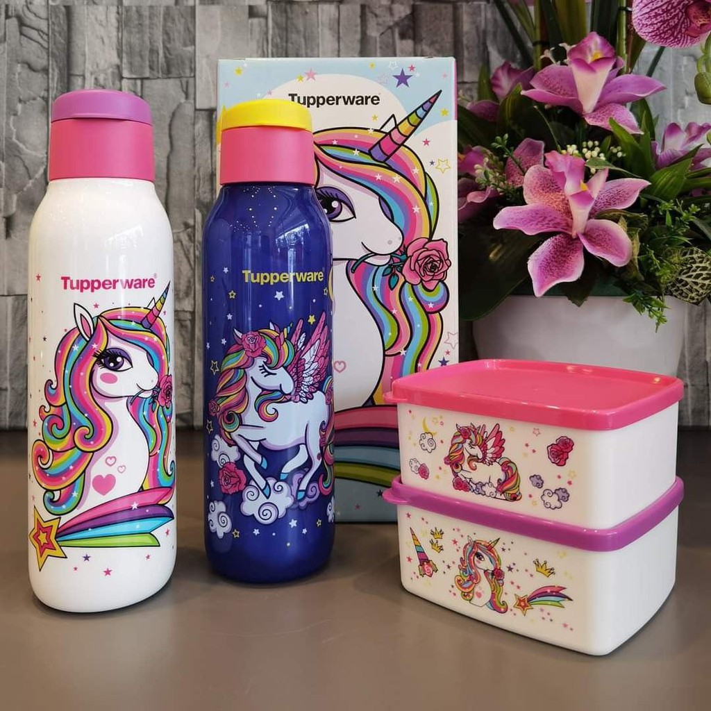 Tupperware Unicorn Collection set